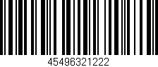 Código de barras (EAN, GTIN, SKU, ISBN): '45496321222'