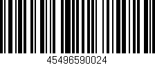 Código de barras (EAN, GTIN, SKU, ISBN): '45496590024'