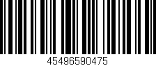 Código de barras (EAN, GTIN, SKU, ISBN): '45496590475'
