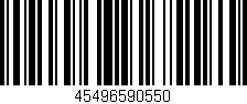 Código de barras (EAN, GTIN, SKU, ISBN): '45496590550'