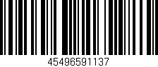 Código de barras (EAN, GTIN, SKU, ISBN): '45496591137'