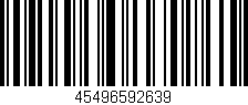 Código de barras (EAN, GTIN, SKU, ISBN): '45496592639'