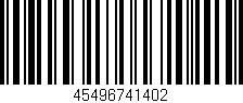 Código de barras (EAN, GTIN, SKU, ISBN): '45496741402'