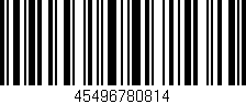 Código de barras (EAN, GTIN, SKU, ISBN): '45496780814'