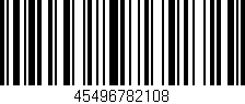 Código de barras (EAN, GTIN, SKU, ISBN): '45496782108'