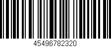Código de barras (EAN, GTIN, SKU, ISBN): '45496782320'