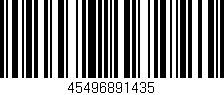 Código de barras (EAN, GTIN, SKU, ISBN): '45496891435'