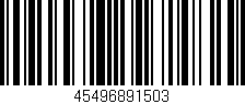 Código de barras (EAN, GTIN, SKU, ISBN): '45496891503'