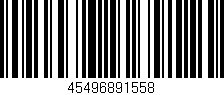 Código de barras (EAN, GTIN, SKU, ISBN): '45496891558'