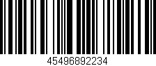 Código de barras (EAN, GTIN, SKU, ISBN): '45496892234'