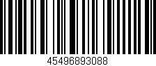 Código de barras (EAN, GTIN, SKU, ISBN): '45496893088'