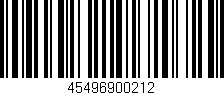 Código de barras (EAN, GTIN, SKU, ISBN): '45496900212'