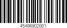 Código de barras (EAN, GTIN, SKU, ISBN): '45496902001'
