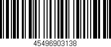 Código de barras (EAN, GTIN, SKU, ISBN): '45496903138'
