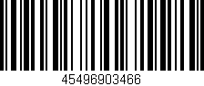 Código de barras (EAN, GTIN, SKU, ISBN): '45496903466'