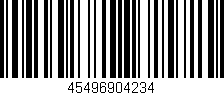 Código de barras (EAN, GTIN, SKU, ISBN): '45496904234'