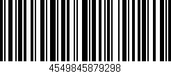 Código de barras (EAN, GTIN, SKU, ISBN): '4549845879298'