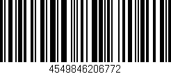 Código de barras (EAN, GTIN, SKU, ISBN): '4549846206772'