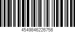 Código de barras (EAN, GTIN, SKU, ISBN): '4549846226756'