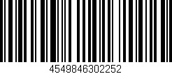 Código de barras (EAN, GTIN, SKU, ISBN): '4549846302252'