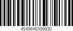 Código de barras (EAN, GTIN, SKU, ISBN): '4549846309930'