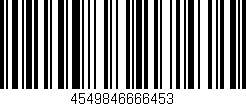 Código de barras (EAN, GTIN, SKU, ISBN): '4549846666453'