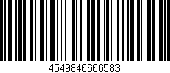 Código de barras (EAN, GTIN, SKU, ISBN): '4549846666583'