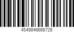Código de barras (EAN, GTIN, SKU, ISBN): '4549846666729'