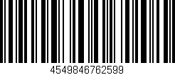 Código de barras (EAN, GTIN, SKU, ISBN): '4549846762599'