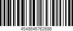 Código de barras (EAN, GTIN, SKU, ISBN): '4549846762698'