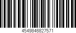Código de barras (EAN, GTIN, SKU, ISBN): '4549846827571'