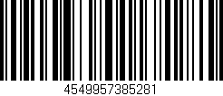 Código de barras (EAN, GTIN, SKU, ISBN): '4549957385281'