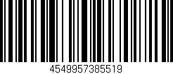 Código de barras (EAN, GTIN, SKU, ISBN): '4549957385519'