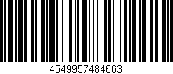 Código de barras (EAN, GTIN, SKU, ISBN): '4549957484663'