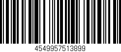 Código de barras (EAN, GTIN, SKU, ISBN): '4549957513899'