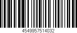 Código de barras (EAN, GTIN, SKU, ISBN): '4549957514032'