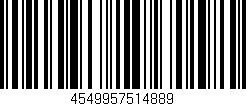Código de barras (EAN, GTIN, SKU, ISBN): '4549957514889'