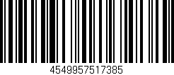 Código de barras (EAN, GTIN, SKU, ISBN): '4549957517385'