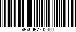 Código de barras (EAN, GTIN, SKU, ISBN): '4549957702880'