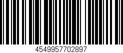 Código de barras (EAN, GTIN, SKU, ISBN): '4549957702897'