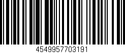 Código de barras (EAN, GTIN, SKU, ISBN): '4549957703191'