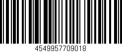 Código de barras (EAN, GTIN, SKU, ISBN): '4549957709018'