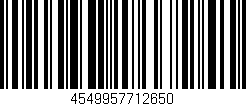 Código de barras (EAN, GTIN, SKU, ISBN): '4549957712650'