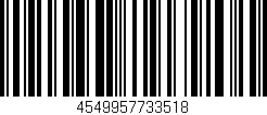 Código de barras (EAN, GTIN, SKU, ISBN): '4549957733518'