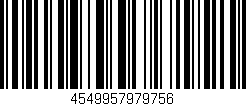 Código de barras (EAN, GTIN, SKU, ISBN): '4549957979756'
