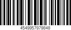 Código de barras (EAN, GTIN, SKU, ISBN): '4549957979848'