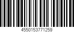 Código de barras (EAN, GTIN, SKU, ISBN): '4550153771259'