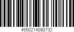 Código de barras (EAN, GTIN, SKU, ISBN): '4550214090732'