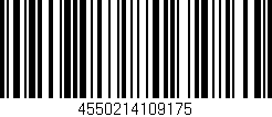 Código de barras (EAN, GTIN, SKU, ISBN): '4550214109175'