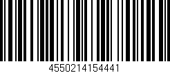 Código de barras (EAN, GTIN, SKU, ISBN): '4550214154441'